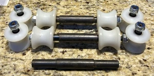 ACORN SUPERGLIDE 120/130 TREPPENLIFT - 8 Rollenführungen mit Schrauben & Distanzbolzen - Bild 1 von 3