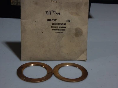 THRUST WASHERS CONTINENTAL / MASSEY HARRIS FERGUSON  MUSTANG, PACER Y400C-218 - Image 1 of 4