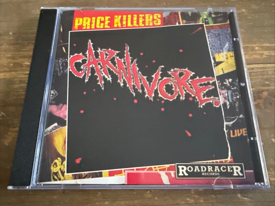 CARNIVORE-SAME S/T- ORIGINAL PRICE KILLERS PRESS 1990 TYPE O NEGATIVE - Bild 1 von 4