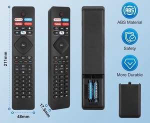 Fernbedienung für Phillips Voice TV Ersatz. Universal Fernbedienung  - Bild 1 von 4