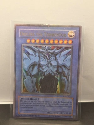 Obelisk the Tormentor (Ultra Rare) GBI-002 Yu-Gi-Oh! Ultra Rare MP Condition - Image 1 of 2