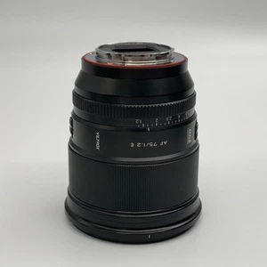 Lente de gran apertura VILTROX 75 mm F1.2 Pro enfoque automático MF APS-C para Sony E-Mount - Imagen 1 de 6