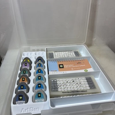 Lote de 12 cartuchos Cricut mixtos + folletos y teclados de goma  Foto 1 de 4