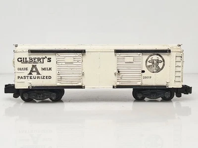 AMERICAN FLYER S Gauge #25019 Operating Gilbert's Grade A Milk Car - Image 1 of 4