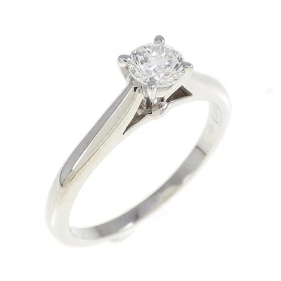 Auténtico anillo solitario Cartier 1895 0,23 quilates E VVS1 EN MUY BUENA CONDICIÓN #260-007-853-3974 Foto 1 de 4