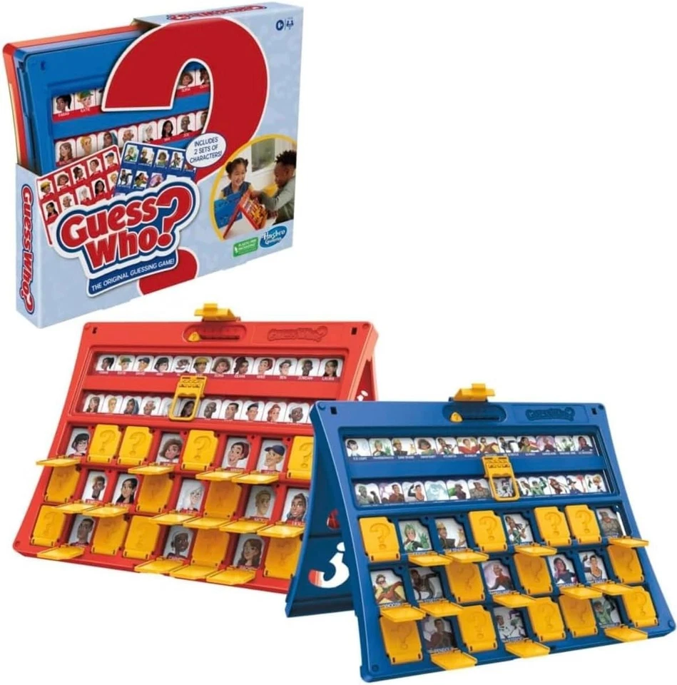 Guess Who? Original Guessing Board Game for Kids, Family Time Games for 2 Player - Image 1 of 4