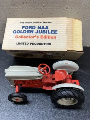 Vintage Ford NAA Golden Jubilee Collector's Edition Ertl 1/16th scale New in Box - Image 1 of 4