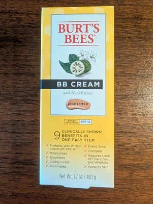 Burt's Bees BB Cream SPF 15 Light/Medium Tinted Lotion 1.7oz – 98.9% Natural - Image 1 of 4