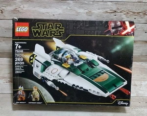 LEGO Star Wars: Resistance A-Wing Starfighter (75248) DMGD CAJA SELLADA LEER - Imagen 1 de 7