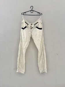 Giorgio Armani Linen Lino Casual Trousers 90s Vintage - Picture 1 of 19