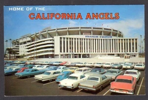 CALIFORNIA ANGELS Anaheim Stadium Golden West PHOTO POSTCARD - Picture 1 of 1