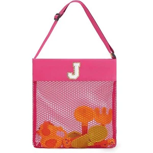 Pink Mesh Bag with Letter A (4326) - Picture 1 of 3