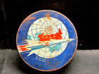 Vintage Rare Sweets Tin USSR 1st & 2nd Human Space Flights 12-Apr & 6-Aug 1961