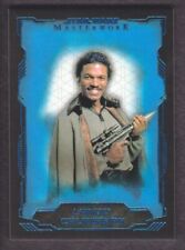 2016 Star Wars Masterwork Trading Cards Blue Metallic Parallels Pick From List