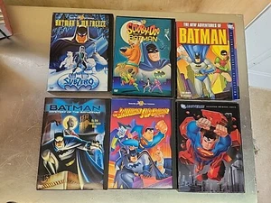 Batman Animated Movie DVD lot Mr Freeze Scooby Doo Batwoman Superman 6 Total - Imagen 1 de 7