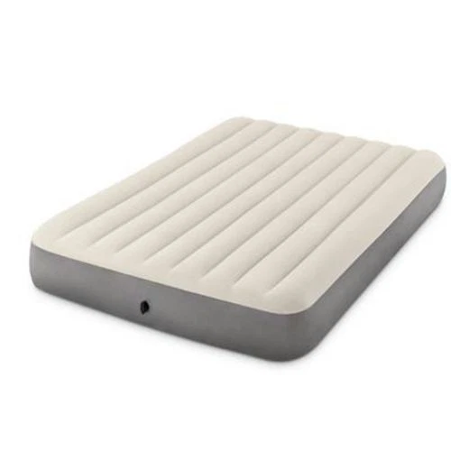 INTEX 64103E Dura-Beam Standard Single-High Air Mattress Queen Tan