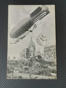 CPA Le Dirigeable - Ville de Paris au dessus de montmartre - Imagen 1 de 2