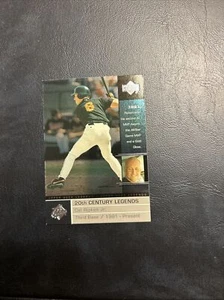 cqq Cal, Ripken, JR, Baltimore orioles #115 Upper Deck Legends 20Th Century 2000 - Picture 1 of 2