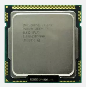 INTEL CORE I7-875K PROCESSOR 2.93GHZ/2.5GT/s(SLBS2)LGA 1156 Socket H CPU - Picture 1 of 1