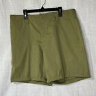 BSA Olive Green Uniform Shorts w/ Hidden Hook & Bar Closure Size 35 Waist CR-285