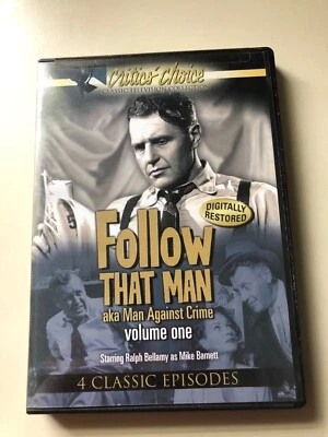 Follow That Man, Vol. 1 - DVD Starring Ralph Bellamy - VERY GOOD Condition! - Image 1 of 3