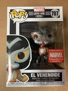 Funko Pop! Marvel Lucha Libre El Venenoide 707 Collectors Corps Excl. - Picture 1 of 6