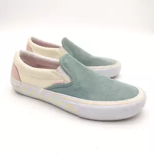 Vans Washout Slipper Pro Schuhe Herren 7,5 Damen 9 Pastell Wildleder Blau Antik - Bild 1 von 7