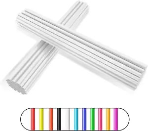 72 PCS White Spoke Skins Spoke Covers Trim Wrap Cover Decoration Protector Pipe - Picture 1 of 12