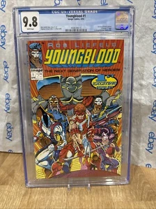 Youngblood 1A Liefeld CGC 9.8 1992 Image Comic Graded New Slab 1 - Picture 1 of 4