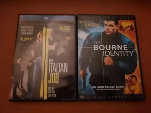 The Bourne Identity + The Italian Job DVD bundle - Picture 1 of 1