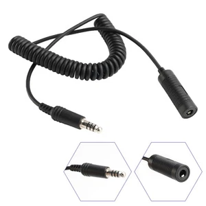 Câble d'extension de casque tactique 7 1 mm Plug pour TAC-SKY U-92A/U à U-174/U - Zdjęcie 1 z 15