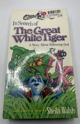 Brand New Sealed Gnoo Zoo In Search of The Great White Tiger Following God VHS  - Image 1 of 3