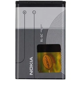 Original Nokia Batterie BL-5C BL5C pour 100/101/113/222/1100/1101/1110/1110i - Foto 1 di 1