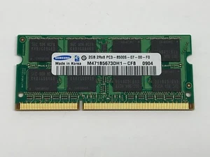 Samsung 2 GB 2RX8 PC3-8500S-07-00-F0 Ram - Picture 1 of 3