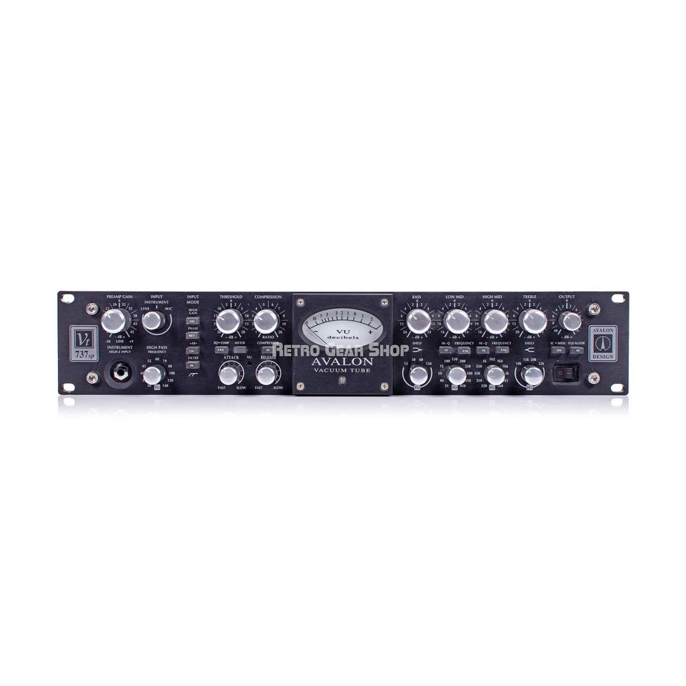 Avalon Design VT-737 SP Vacuum Tube Channel Strip 10th Anniversary VT737SP - Image 1 of 4