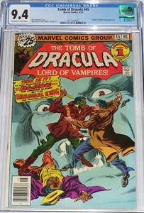 Tomb of Dracula #45 CGC 9.4 from June 1976 Blade & Hannibal King appearance - Picture 1 of 2
