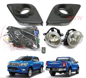 Fit 2015 2016 Toyota Hilux Revo Fog lamp light Spot light Pickup set OEM bulbs - Picture 1 of 4