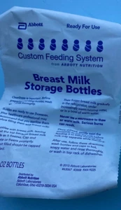 Abbott Bottiglie di Conservazione del Latte Seno Bottiglie da 2 -4 fl oz - Foto 1 di 2
