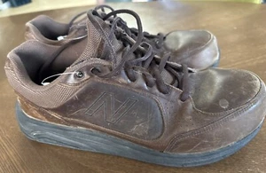 New Balance 928 Men's Size 12 6E Brown Leather Walking Sneakers MW928BR3 - Picture 1 of 8