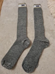Mens Knee Length Socks By Commodore NEW ORIGINAL VINTAGE 70/80s Size 10-11.5 X2 - Picture 1 of 9