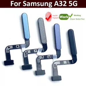 For Samsung A22 A32 4G 5G Fingerprint Sensor Power Button Return Key Flex Cable - Picture 1 of 17