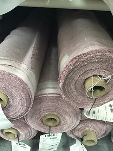 Laura Ashley Home BELTON DARK BLUSH FABRIC PER METER - Picture 1 of 3