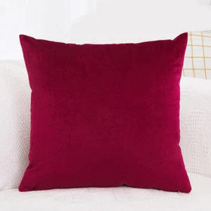 40*40 Velvet Throw Cushion Cover Pillow Cover Pillowcase Home Sofa Car Decor - Picture 1 of 32
