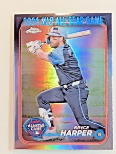 2024 Topps Chrome Update '24 All-Star Game #ASGC11 Bryce Harper - Picture 1 of 6