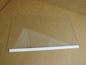 Cubierta de vidrio para refrigerador GE con pieza de sellado # WR32X10129 WR14X10084 - Imagen 1 de 3
