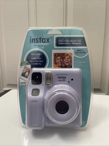 Cámara fotográfica instantánea Fujifilm Instax Mini SE paquete blister púrpura - nueva - Imagen 1 de 4