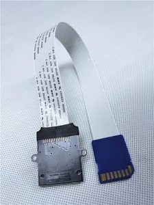 1PCS SD Male to SD Female Extension Cable Card Reader Screw Hole 25cm Reverse - Photo 1/7