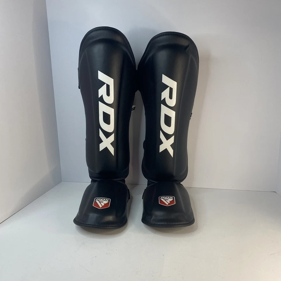 RDX T1r GEL Shin Instep Guards Foot Pads MMA Boxing Muay Thai Training Leg Kick