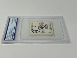 Craig T Nelson Signed Autographed DISNEY PIXAR Incredibles Movie Ticket PSA DNA - Picture 1 of 4