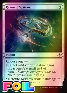 x1 Reroute Systems FOIL EOE Edge of Eternities MTG 31 M/NM 1x - Picture 1 of 3